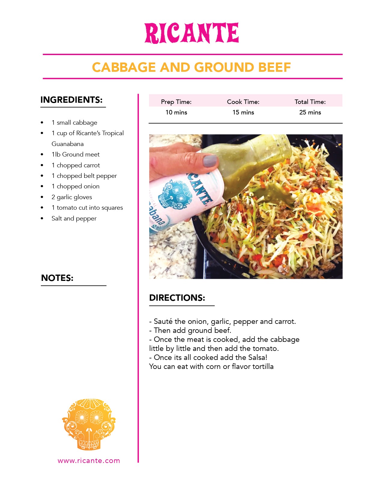 Cabbage Slaw with Beef