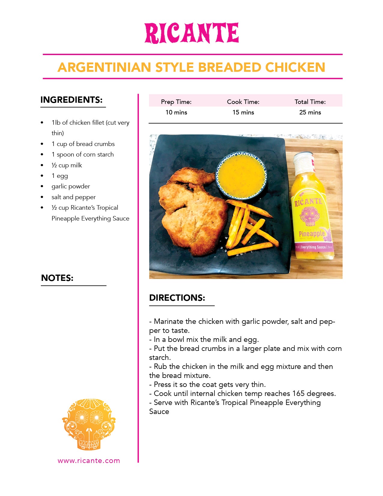 Argentinian Breaded Chicken