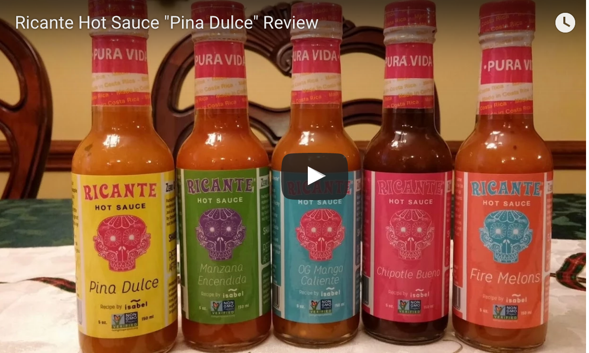 Bill Moore's Ricante Hot Sauce "Pina Dulce" Review